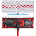Miniatyrbild 4 av 7: Vileda Ultramax golvrengöringsrefill 2-i-1 Vileda-duk - 2-pack