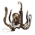 Miniatyrbillede 1 af 5: Octopus kaffekopholder, ikke let deformeret, langvarig brug, ornament til hjemmet, soveværelsesdekoration