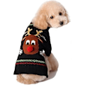 Miniatyrbillede 1 af 5: Hundesweatre, Hundevintersweater, Julemønstersweater, Vinterstrikket frakke, Kæledyrstøj, Fashi