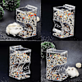 Miniatyrbilde 5 av 5: Hamsterfôrer Smådyr Automatisk Dispenser Kjæledyr Pellets Matbeholder