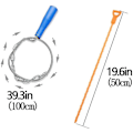 Pikkukuva 3 / 3: 6pack Clog Remover Drain Relief Cleaner Tool,sink Drain Cleaning Brush