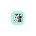 Miniatyrbild 1 av 5: Mini digital LCD inomhus termometer rumstemperatur hygrometer mätinstrument sensor fuktighetsmätare inomhus termometer temperatur