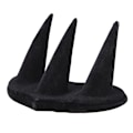 Miniatyrbillede 1 af 5: Sort Finger Display Ring Holder Showcase Stand Smykker Ringe Organizer (3 Fingre)