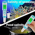 Pikkukuva 5 / 5: ORAPXI Pool Salinity Tester 5 in 1 Digital Saltwater pH ja suolapitoisuuden mittari Pool pH ja suolapitoisuuden testilahja perheelle / ystävälle ssxj