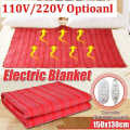 Miniatyrbild 1 av 4: 110V/220V Vinter Elektrisk Filt Enskild Kroppsvärmare Elektrisk Filt Termostat Elektrisk Filt Eu Uk