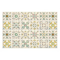 Pikkukuva 1 / 5: (C) Liimautuvat laatat 20x20 Teollinen tyyli Liimautuva backsplash keittiön tiilille, 24 kpl Seinätarrat Kylpyhuone Keittiön liimautuvat seinälaatat laatta P