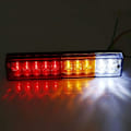 Miniatyrbild 3 av 5: 2 st LED-bakljus för backljus Blinkers Blinkers för lastbilssläpvagn Husvagn 24V