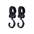 Miniatyrbilde 5 av 5: 2 stk. Baby Hangers Baby Bags Stroller Hooks Stroller Rotating 360 Degree Stroller Accessories Stroller Storage Bags Stroller Accessories