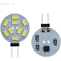 Pikkukuva 3 / 5: 10 kpl G4 9 Led Smd 5730 12v Ac/dc kaksoiskanavainen pohja upotettu katto upotettu Led-lamput 20w halogeenilamppu korvaava