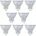 Miniatyrbillede 1 af 5: -mr11 halogenpære 12v 20w,Gu4 pære varm hvid 2800k bi pin reflektor sokkel lys,spotlight 2 pin Gu4 forsænket skinnelys med front