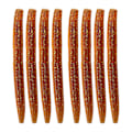 Miniatyrbilde 1 av 5: 8PCS AR24 10cm/6.5g Myk Mark Soft Worm Fisking Agnet Kunstlivaktig Simulering Lokke Tilbehør #3