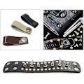 Miniatyrbild 4 av 5: Lädernit 240 Set 2 Storlekar Dubbla Nitar Rörformiga Metallnitar