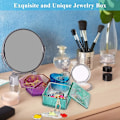 Miniatyrbillede 4 af 5: Kasse Resinforme, Smykkeæskeforme med Hexagon Epoxy Resinforme Hjerteform