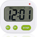 Miniatyrbild 2 av 5: Vibrerande väckarklocka under kudden, musik/vibration digital LCD väckarklocka
