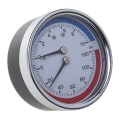 Miniatyrbillede 3 af 5: Høj nøjagtighed temperatur trykmåler termo-manometer kedel gulvvarme（DN8）