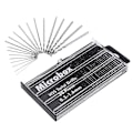 Miniatyrbilde 1 av 4: 20 stk Hss Mini Twist Drill Bits Kit, Precision Mini Drill Bit Set, 0,3 mm-1,6 mm Hss Twist Drill Bits, Twist Drill Bits Med Boks For Tremodellfremstilling,