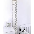Miniatyrbild 1 av 4: Tillväxtdiagram för barn, träram tygduk höjdmätningslinjal