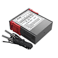Miniatyrbilde 2 av 5: Dc 12v Dobbel Digital Display Termostat Temperaturregulator Temperaturkontroller