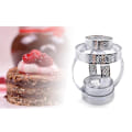 Miniatyrbild 3 av 4: 6 st rostfria mousse-kakformar runda/ovala/rektangulära bakformar köksbakningsverktyg (rektangulär)