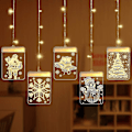Miniatyrbillede 2 af 5: Led Usb Lysgardin, Led Lyskæde Indendørs Og Udendørs Dekoration
