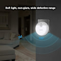 Miniatyrbilde 2 av 5: Ny LED-nattlys 3-pak Plug-and-play Automatiske vegglys med 3 lysmoduser. LED-nattgave