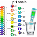 Pikkukuva 3 / 5: ORAPXI Pool Salinity Tester 5 in 1 Digital Saltwater pH ja suolapitoisuuden mittari Pool pH ja suolapitoisuuden testilahja perheelle / ystävälle ssxj