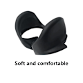 Miniatyrbilde 5 av 5: For 2023 Mate Quest Pro Blackout Eye Masque Vr Decompression Strap Komfortabel Skygge Linsedeksel P（Svart）