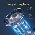 Miniatyrbilde 2 av 5: Bluetooth 5-ørepropper Trådløse Stereo-ørepropper, 25 timers batterilevetid med ladeetui, Berøringskontroll, Automatisk sammenkobling (svart)