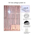 Miniatyrbillede 5 af 5: 220v Fjergardinlys LED-lyssnor Julelys Dekoration