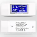 Miniatyrbild 5 av 5: USB-testare Digital Voltmeter Ström Spänning Laddare Kapacitetsdetektor Indikator