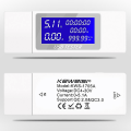 Miniatyrbillede 5 af 5: Usb-tester Digital Voltmeter Strøm Spænding Oplader Kapacitet Detektor Indikator