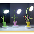 Miniatyrbillede 4 af 4: USB Genopladelig Fleksibel Læselampe Dæmpbar LED Børne Bordlampe Sengebordslampe med Touch Sensor (