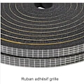 Miniatyrbild 4 av 5: Enkel dörrfönsterlist, självhäftande skumlist för ytterdörr, 8 mm (B) x 5 m (L) köldbeständig neoprenlist, svart och gul