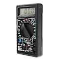 Miniatyrbild 2 av 5: Professionell Dt832 Digital Multimeter Lcd För Dc Ac Voltmeter Ammeter Ohm Tester（Svart）