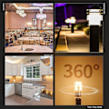 Miniatyrbillede 3 af 5: G4 LED 1,5W pære, 120lm, AC/DC 12V lyspærer svarende til 20W halogen, varm hvid 3000k, ikke-dæmpbar, udskiftning til emhætte og lyst