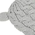 Miniatyrbilde 3 av 5: Baby Hat And Mittens Set Kids Knitted Beanie Cap Winter Warm Pompom Hats Gloves