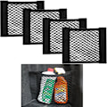 Miniatyrbild 1 av 6: 4X bagage nät för bagageutrymme, elastiskt nät för bagage, förvaringsnät för bil, organiseringsnät för bagageutrymme 25 x 30cm