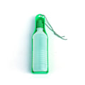 Miniatyrbillede 3 af 3: Vandflaske til kæledyrshunde 250/500 ml Plastik kæledyr drikkevandsfoder skål sammenklappelig 500 ml grøn