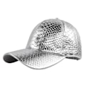 Miniatyrbillede 1 af 4: Læder Baseball Cap - Unisex Casual Dad Hat Justerbar Rem Dame Herre