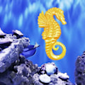 Miniatyrbillede 3 af 5: 4 stk. dyreharpiksforme, 3D silikoneharpiksforme gekko søhest firbenformer