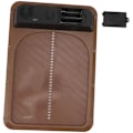 Miniatyrbild 5 av 5: Automatisk hönshusdörr i plast, batteridriven ljusdetektering, automatisk hönsdörr för gård, mörkbrun