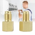Miniatyrbillede 4 af 5: 2 stk. messing køleadapter - ACME vakuumpumpeport-stiktilbehør
