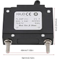 Miniatyrbild 3 av 5: 2 st generator kretsbrytare professionell bensin generator säkerhets kretsbrytare med switch för 23A 230V bensin generatorer