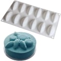 Miniatyrbillede 1 af 5: Quenelle silikoneforme Havskaller Kageform Quenelle form Form Fransk dessert