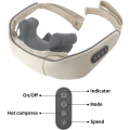 Miniatyrbillede 1 af 4: Akupressur Ryg, Skulder Og Nakkemassager Med Opvarmet, Elektrisk Dybdevævs 6D Æltemassage-X Aa