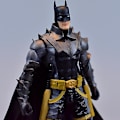 Miniatyrbild 2 av 2: Batman rörlig påse docka docka händer gör modell（gul）