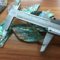 Miniatyrbilde 5 av 5: 2 stk. DIY fargerik abalone skall halskjede bladformet anheng smykker dekorasjon halskjede tilbehør