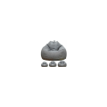 Miniatyrbild 5 av 5: Vuxen Sittpuff Soffa Inner Cover Lazy Lounge Stol Ingen Fyllning