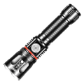 Miniatyrbillede 1 af 5: Multifunktionel stærk lys lommelygte zoom elektrisk display magnet super lysstærk genopladelig COB reparationsarbejdslys（sort）