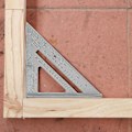 Miniatyrbilde 3 av 5: Snekkerlinjal 90 grader 45 grader Snekkermålerlinjal
